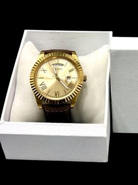 Men’s Guess  Day/Date Quartz Watch